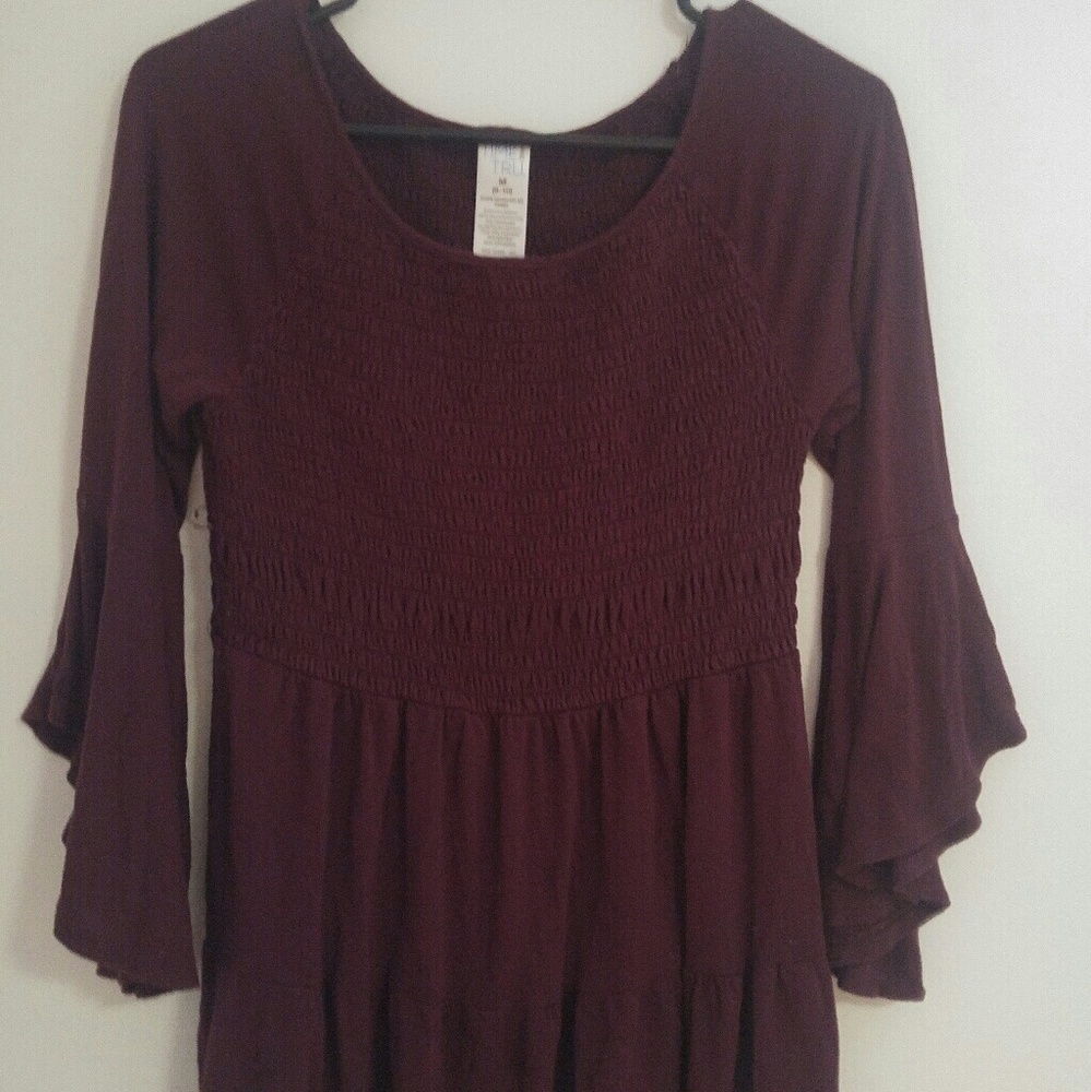 Time and Tru boho top